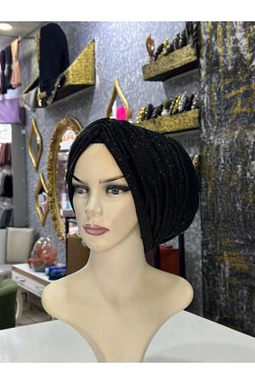 شال مشکی زنانه پنبه پلی استر zagreus - کد 860622587