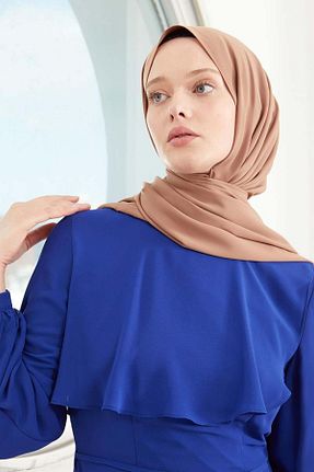 شال قهوه ای زنانه Medine İpeği Bytoktay - کد 860685600