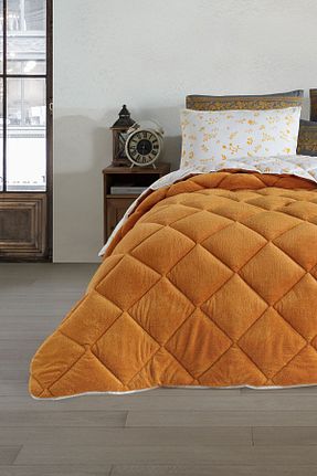 ست لحاف و روکش لحاف و روکش بالش نارنجی کش دار Otelonia - کد 860735543