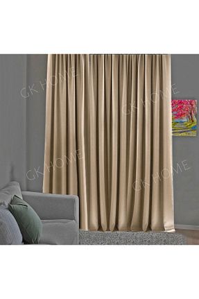 پرده زمینه بژ پلی استر Pierre Cardin - کد 860828806