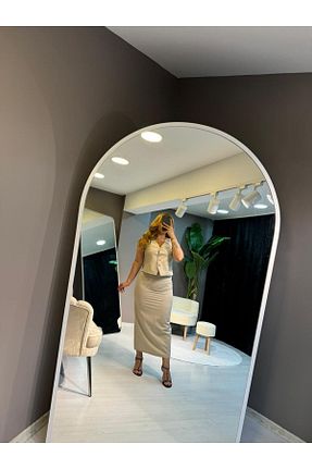 لباس بژ زنانه بافتنی fkpanneple - کد 860482103
