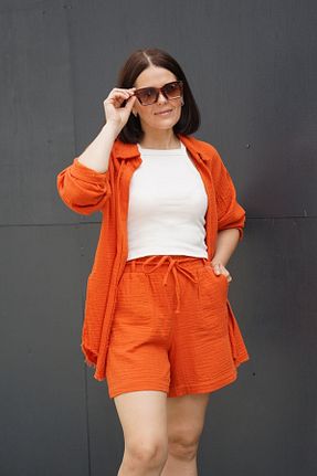شلوارک و برمودا قهوه ای زنانه Relaxed THE NONSTOP SPORTSWEAR - کد 860656630
