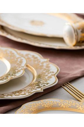 سرویس غذاخوری طلائی 12 نفره ACAR - کد 860675164