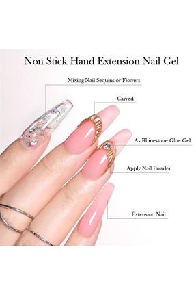 ناخن مصنوعی و اکسسوری رنگی Born Pretty - کد 860698152
