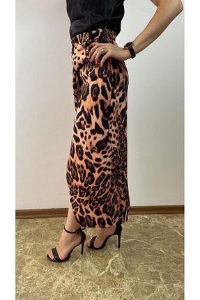 دامن سبز زنانه ساتن Blueday - کد 860741183