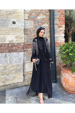 لباس حجاب مشکی زنانه Relaxed CELT - کد 860761630