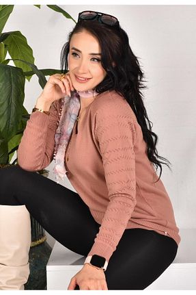 بلوز صورتی زنانه Mix SOYER TRİKO - کد 860815425