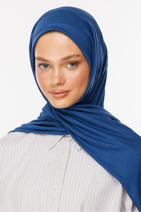 شال آبی زنانه پنبه ای Mooncorn - کد 860666866