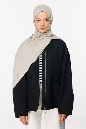 شال بژ زنانه پنبه ای Mooncorn - کد 860666005