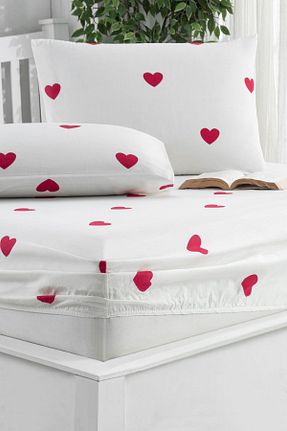 ست ملحفه دونفره سفید پنبه ای Valezium - کد 860720230