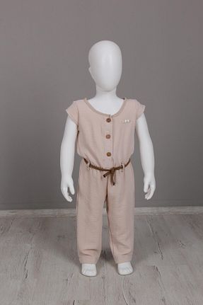 سرهمی نباتی بچه گانه آستین کوتاه BUBUŞKİDS - کد 860855620
