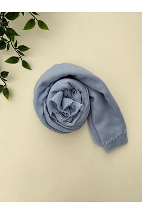 شال آبی زنانه پنبه ای Fureya - کد 860614413