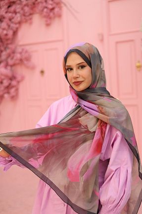 شال طوسی زنانه پنبه ای Silk Home - کد 860603763