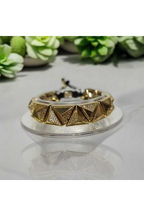 دستبند جواهر طلائی زنانه زیرکن Öze Aksesuar - کد 860679909