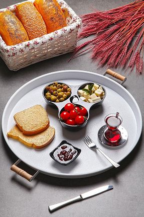 سینی سفید چوب kitchen trend - کد 77191118