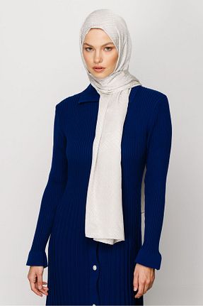 شال طوسی زنانه پنبه پلی استر Mooncorn - کد 860666412