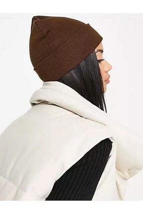 کلاه پشمی قهوه ای زنانه اکریلیک Wearflawless - کد 860801333