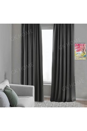 پرده زمینه طوسی پلی استر Pierre Cardin - کد 860828372