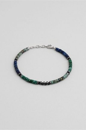 دستبند استیل (فولاد) سرمه ای مردانه استیل (فولاد) So CHIC GENT - کد 835689781