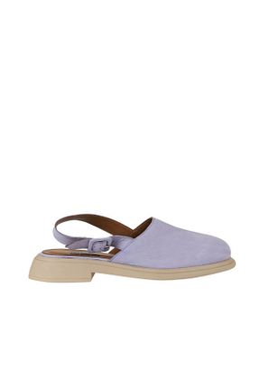 صندل بنفش زنانه پاشنه تخت Bueno Shoes - کد 667226554