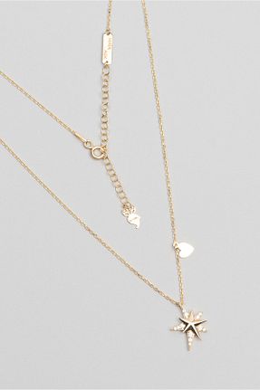 گردنبند نقره زرد زنانه 925 عیار So Chic - کد 444302433