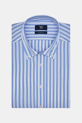پیراهن سفید مردانه رگولار W Collection - کد 807562361