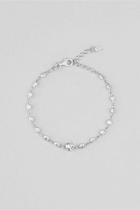 دستبند نقره سفید زنانه 925 عیار So Chic - کد 791062725