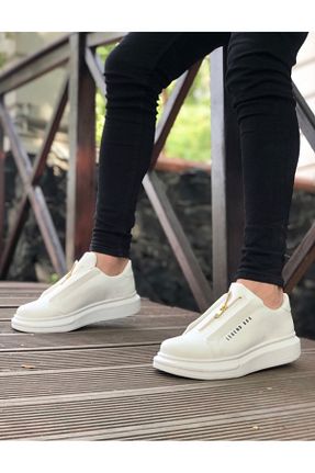 کفش کژوال سفید مردانه چرم مصنوعی COWBRAND - کد 859939361