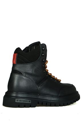 بوت / نیم بوت مشکی مردانه چرم خالص Harley Davidson - کد 730398990