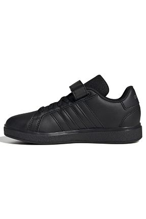 کفش اسنیکر مشکی بچه گانه بند دار adidas - کد 828498391