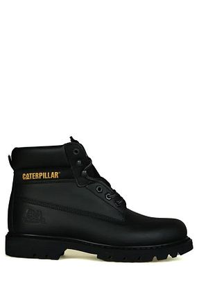 بوت / نیم بوت مشکی مردانه چرم خالص Caterpillar - کد 235835997