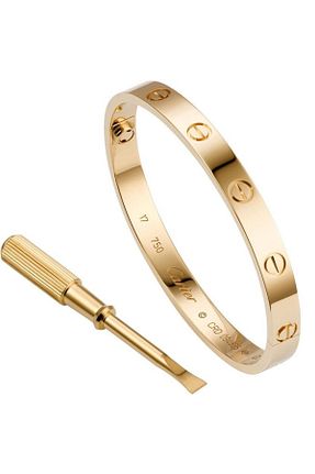 دستبند طلا رنگی زنانه 14 عیار Altınköşe - کد 864963838