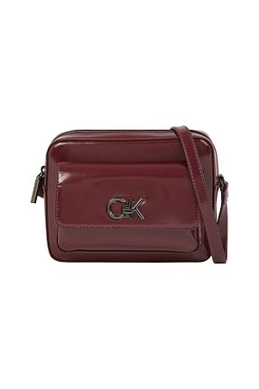 کیف دستی زرشکی زنانه Calvin Klein - کد 860907518