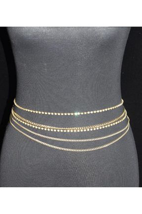 اکسسوری بدن طلائی زنانه فلزی MODAMAYS - کد 860900475