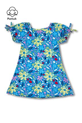 لباس آبی بچه گانه بافتنی difa kids - کد 847844453