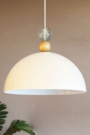 لوستر سفید فلزی Bamyum - کد 835802562