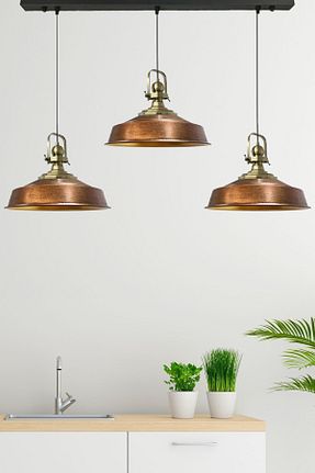 لوستر طلائی فلزی Bamyum - کد 834828793