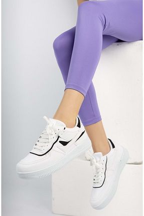 کفش فیتنس سفید زنانه چرم مصنوعی Kids Club Shoes - کد 831175885