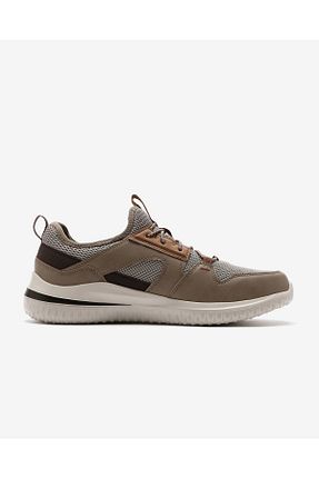 کفش اسنیکر بژ مردانه بند دار Skechers - کد 816239787