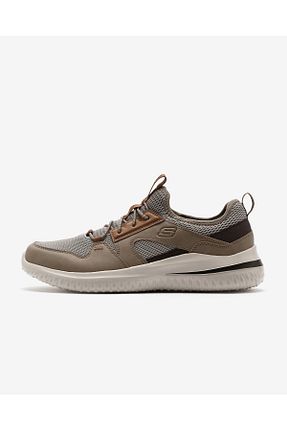 کفش اسنیکر بژ مردانه بند دار Skechers - کد 816239787