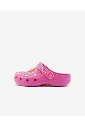 صندل صورتی بچه گانه پاشنه تخت Skechers - کد 822937181