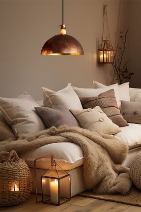 لوستر طلائی فلزی Bamyum - کد 829674025