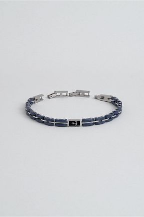 دستبند استیل (فولاد) متالیک مردانه استیل (فولاد) So Chic - کد 860944975