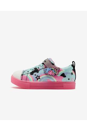 کفش اسنیکر مشکی بچه گانه چسبی Skechers - کد 848791655