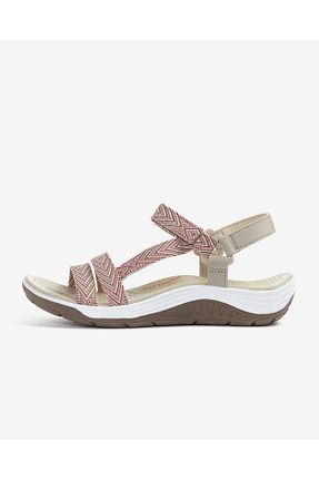 دمپائی بژ زنانه پاشنه تخت Skechers - کد 274811100