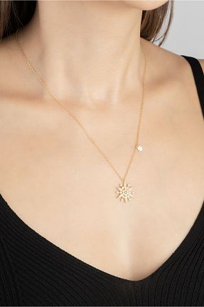 گردنبند نقره زرد زنانه 925 عیار So Chic - کد 444303032