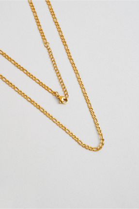 گردنبند استیل ( فولاد ) زرد مردانه استیل ضد زنگ So Chic - کد 855988133