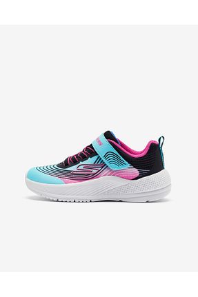 کفش اسنیکر سفید بچه گانه چسبی Skechers - کد 846949658