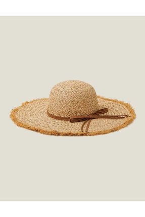 کلاه متالیک زنانه حصیر Accessorize - کد 834828387