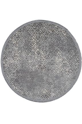 فرش طوسی پلی استر Konfor Halı - کد 304328697